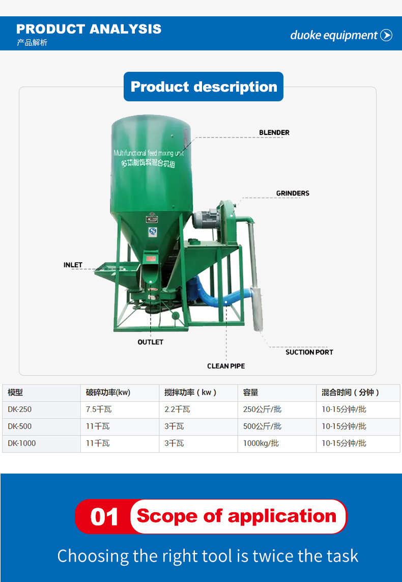 Animal Feed Mixing And Crushing Integrated Machine_02